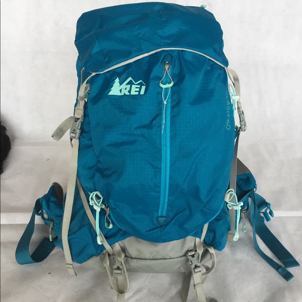 REI women’s small 60L hiking backpack